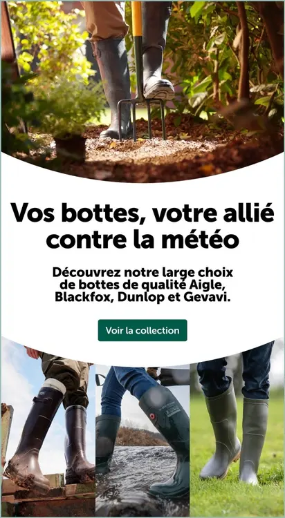 Offre: Bottes