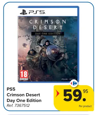 Promotie: Crimson Desert Day One Edition PS5