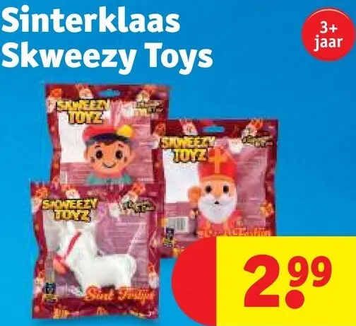 Aanbieding: Sinterklaas Skweezy Toys