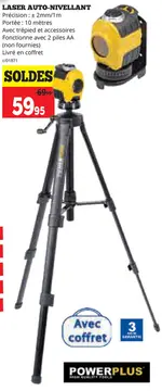 Offre: Laser auto-nivellant