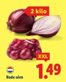 Aanbieding: Rode uien