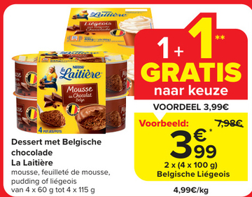 Aanbieding: Belgische Liégeois