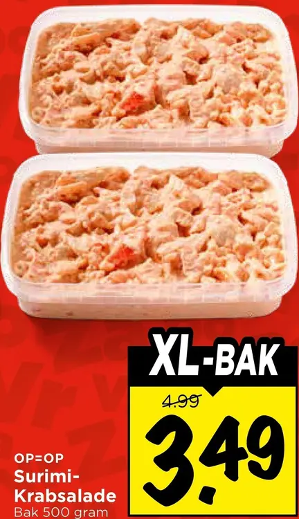 Aanbieding: Surimi-Krabsalade