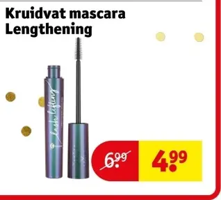 Aanbieding: Kruidvat mascara Lengthening