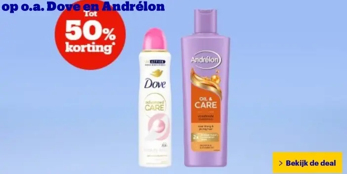 Aanbieding: Dove Advanced Care Deodorant and Andrélon Oil