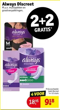 Aanbieding: Always Discreet