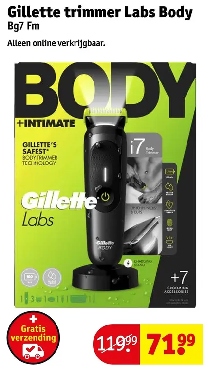 Promotie: Trimmer Labs Body Bg7 Fm