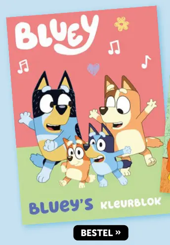 Promotie: Bluey's Kleurblok