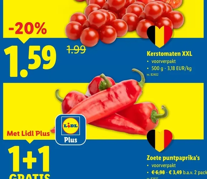 Promotie: Kerstomaten XXL