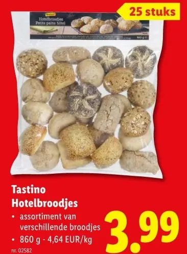 Aanbieding: Hotelbroodjes