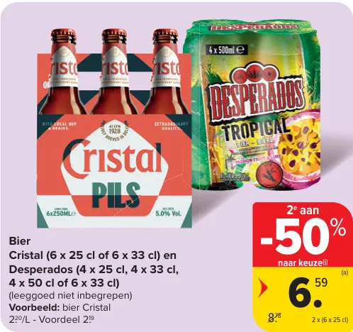 Promotie: Cristal of Desperados