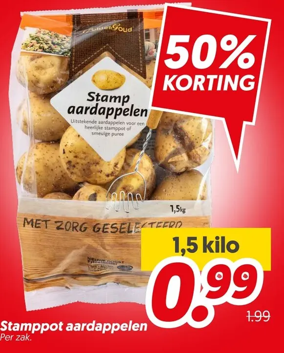 Aanbieding: Stamppot aardappelen