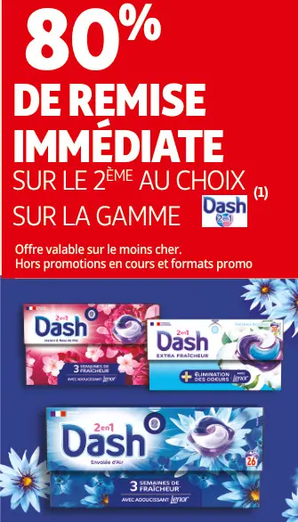 Promotie: Lessive capsules pods grandiose fraicheur alp