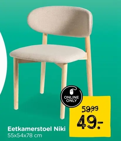 Aanbieding: Eetkamerstoel Niki