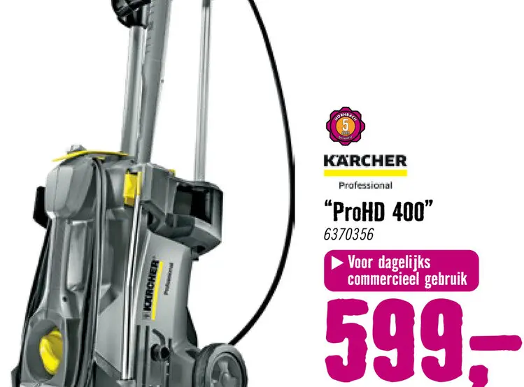 Aanbieding: KÄRCHER Professional Hogedrukreiniger ProHD 400