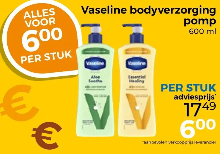 Aanbieding: Bodyverzorging pomp