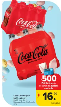Offre: Coca-Cola Regular, Light ou Zero
