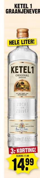 Aanbieding: Ketel 1 graanjenever