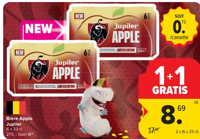 Offre: Bière Apple