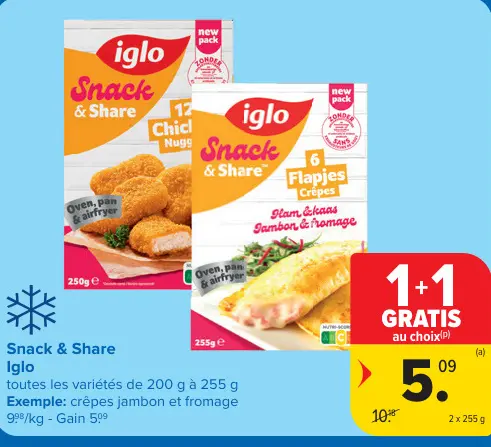 Offre: Snack & Share