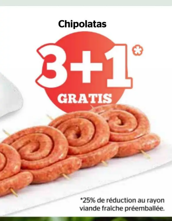 Offre: Chipolatas