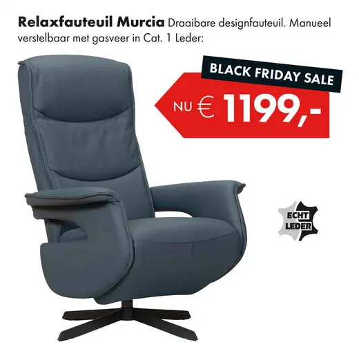 Aanbieding: Murcia relaxfauteuil