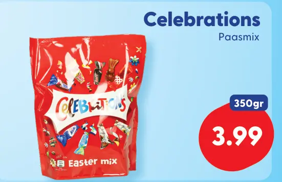 Aanbieding: Celebrations Paasmix