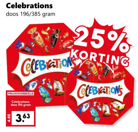 Aanbieding: Celebrations
