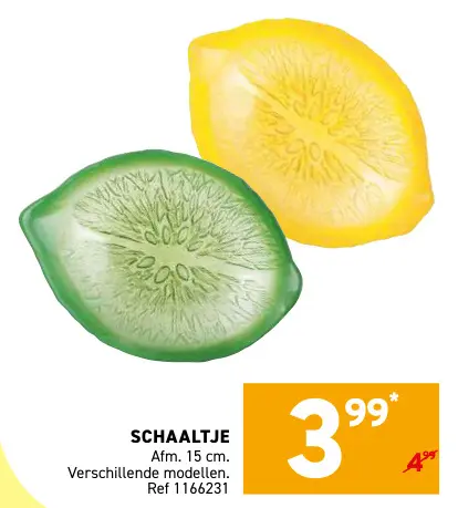Promotie: Schaaltje