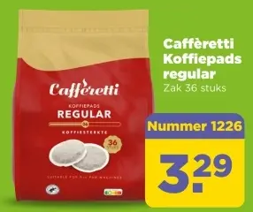 Koffiepads regular