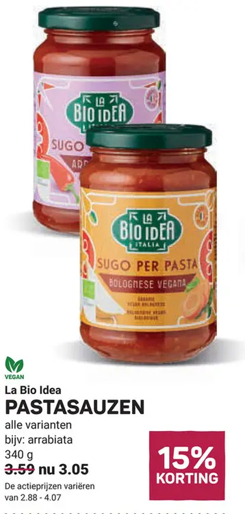 Aanbieding: Pastasauzen