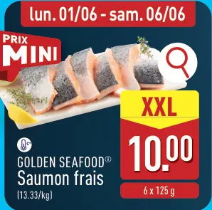 Offre: Saumon frais