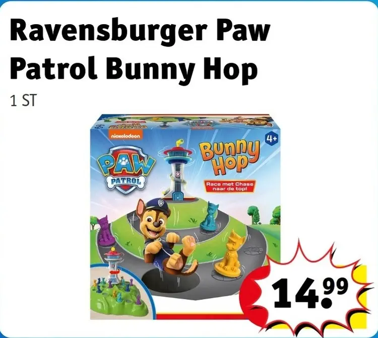Aanbieding: Paw Patrol Bunny Hop