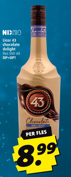 Aanbieding: Licor 43 Chocolate Delight