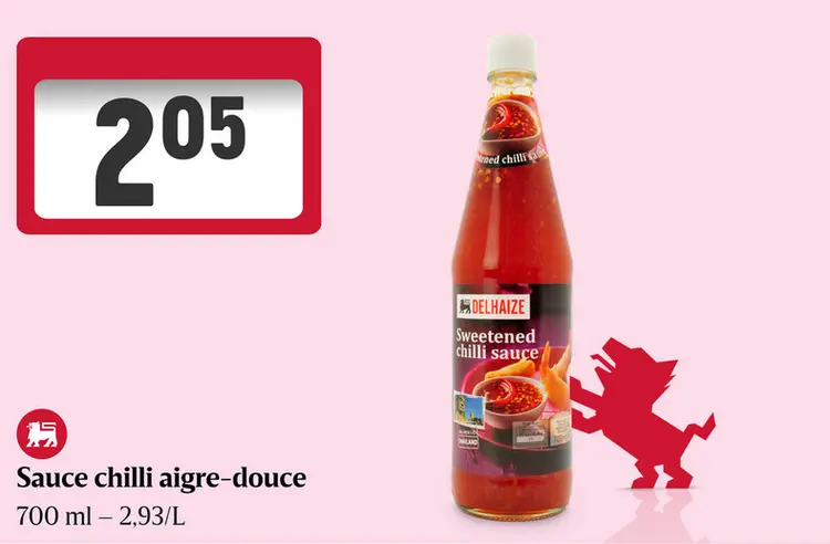 Offre: Sauce chilli aigre-douce