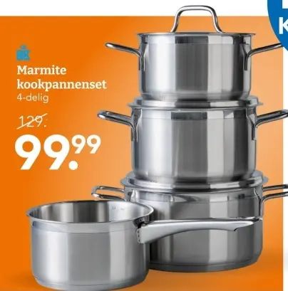 Aanbieding: Marmite kookpannenset