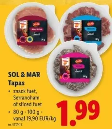 Promotie: Tapas