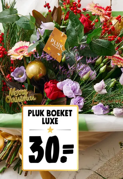 Promotie: Pluk boeket luxe