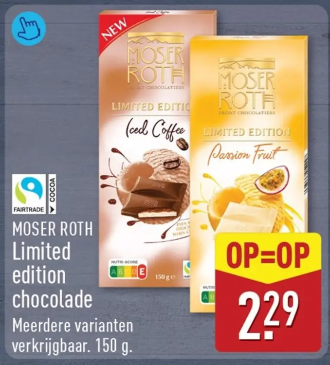 Aanbieding: Limited edition chocolade
