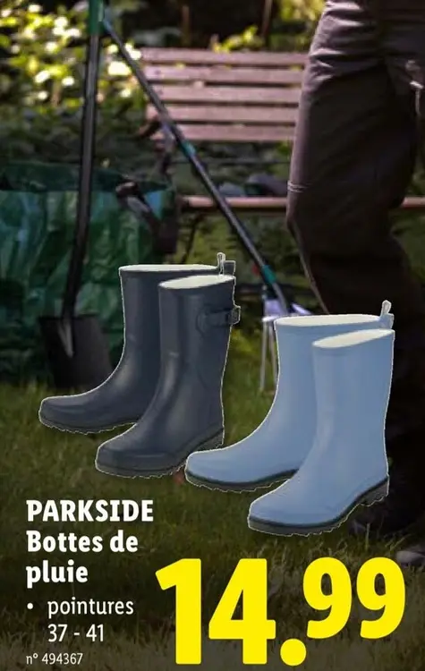 Offre: PARKSIDE Bottes de pluie