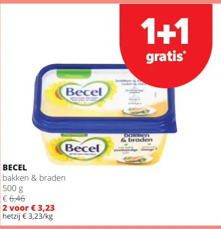 Promotie: Becel bakken & braden