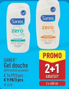 Offre: Gel douche