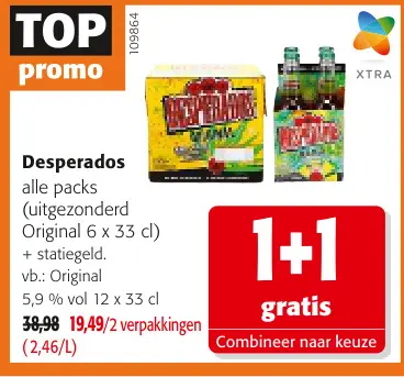 Promotie: Desperados