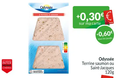 Offre: Terrine saumon ou Saint-Jacques