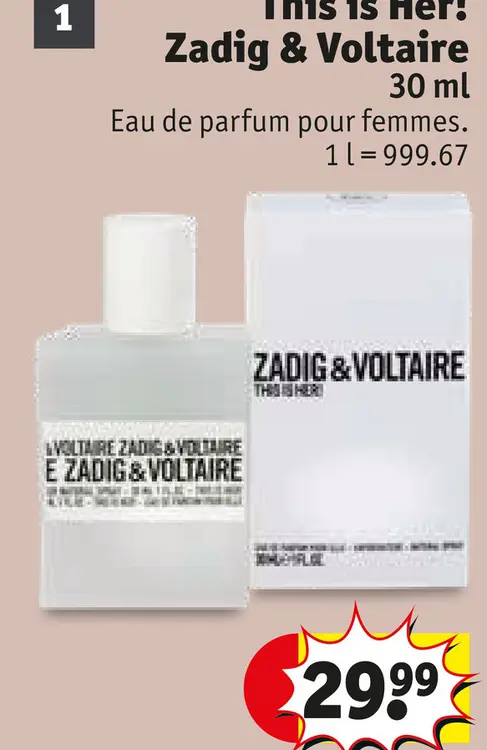 Offre: This is Her! Zadig & Voltaire