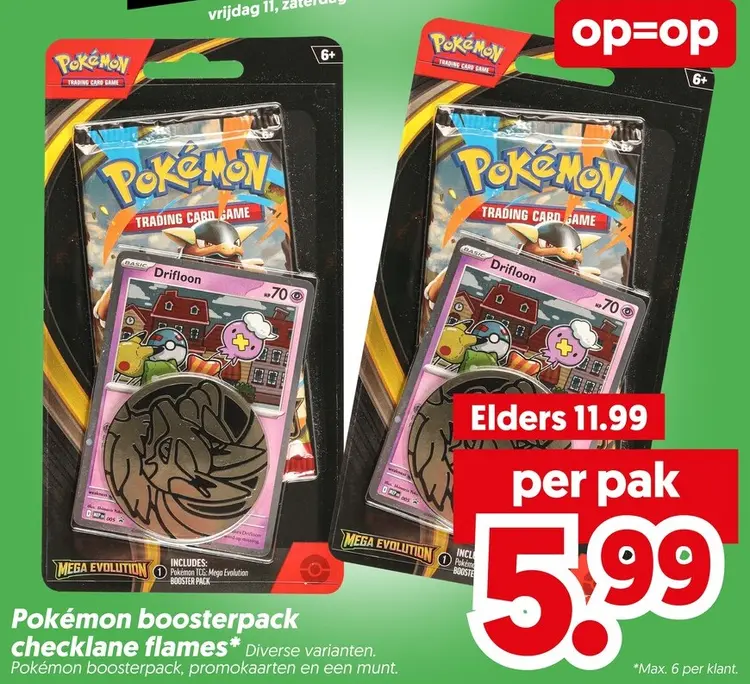Aanbieding: Boosterpack checklane flames