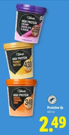 Aanbieding: Proteïne ijs