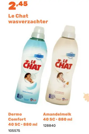 Aanbieding: Le chat wasverzachter