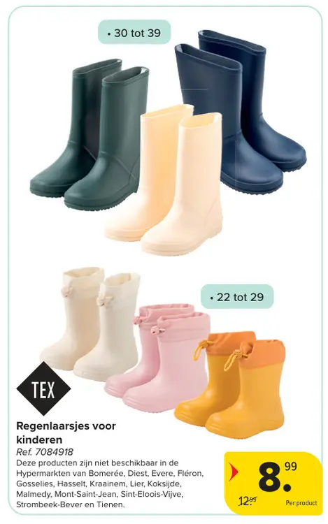 Promotie: Regenlaarsjes voor kinderen