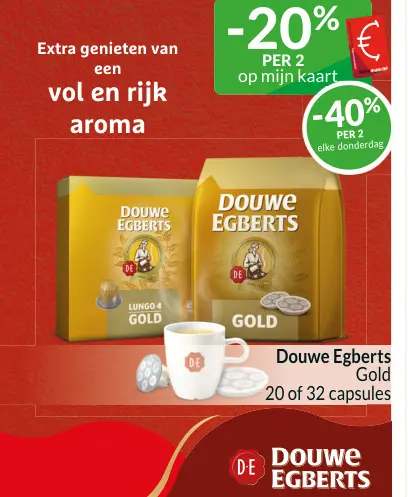 Promotie: Douwe Egberts Gold